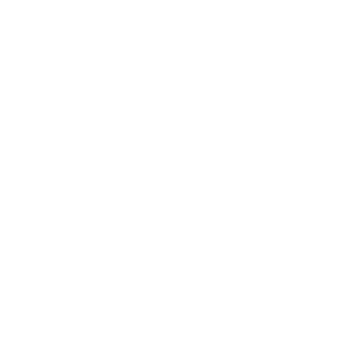 Logo WhatsApp Blanco pie de página
